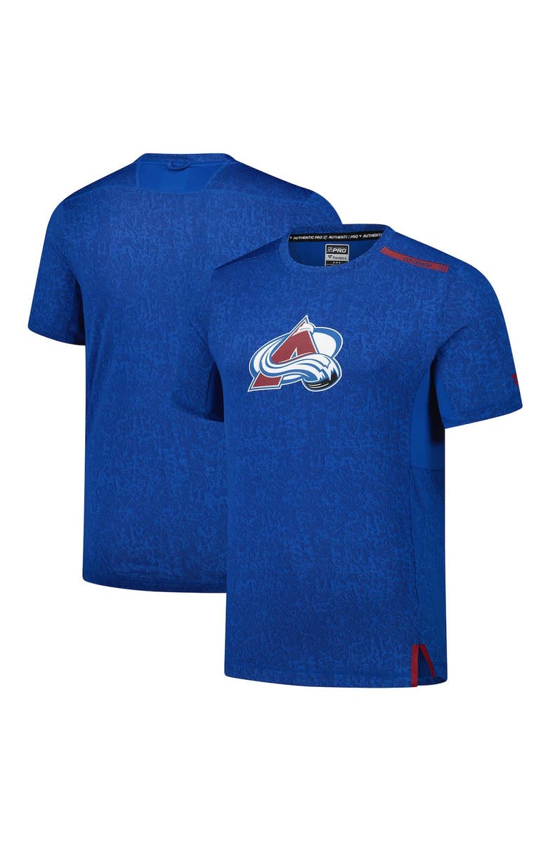 FANATICS Men's Fanatics Blue Colorado Avalanche Authentic Pro Performance T-Shirt, Alternate, color, Blue