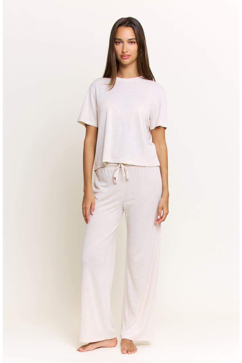 Sunbeam Linen Blend Pajama Pants, Alternate, color, DUST