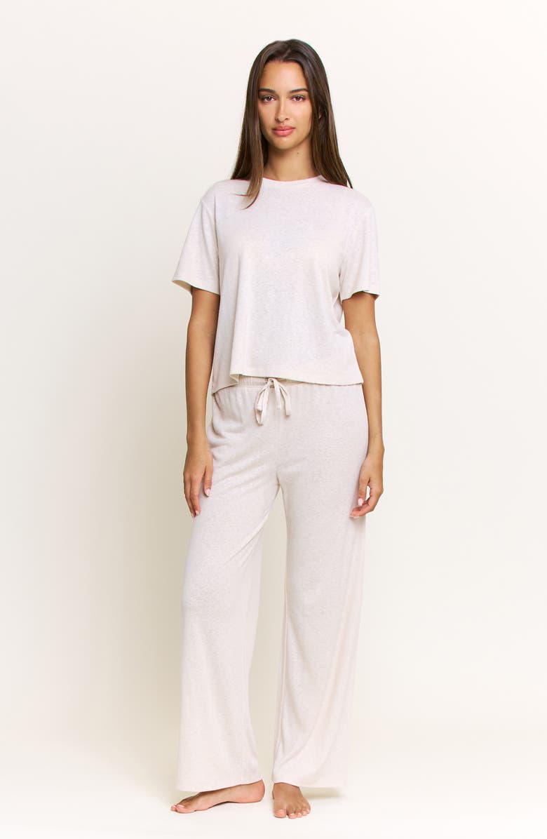 Honeydew Sunbeam Linen Blend Pajama Pants, Alternate, color, Dust