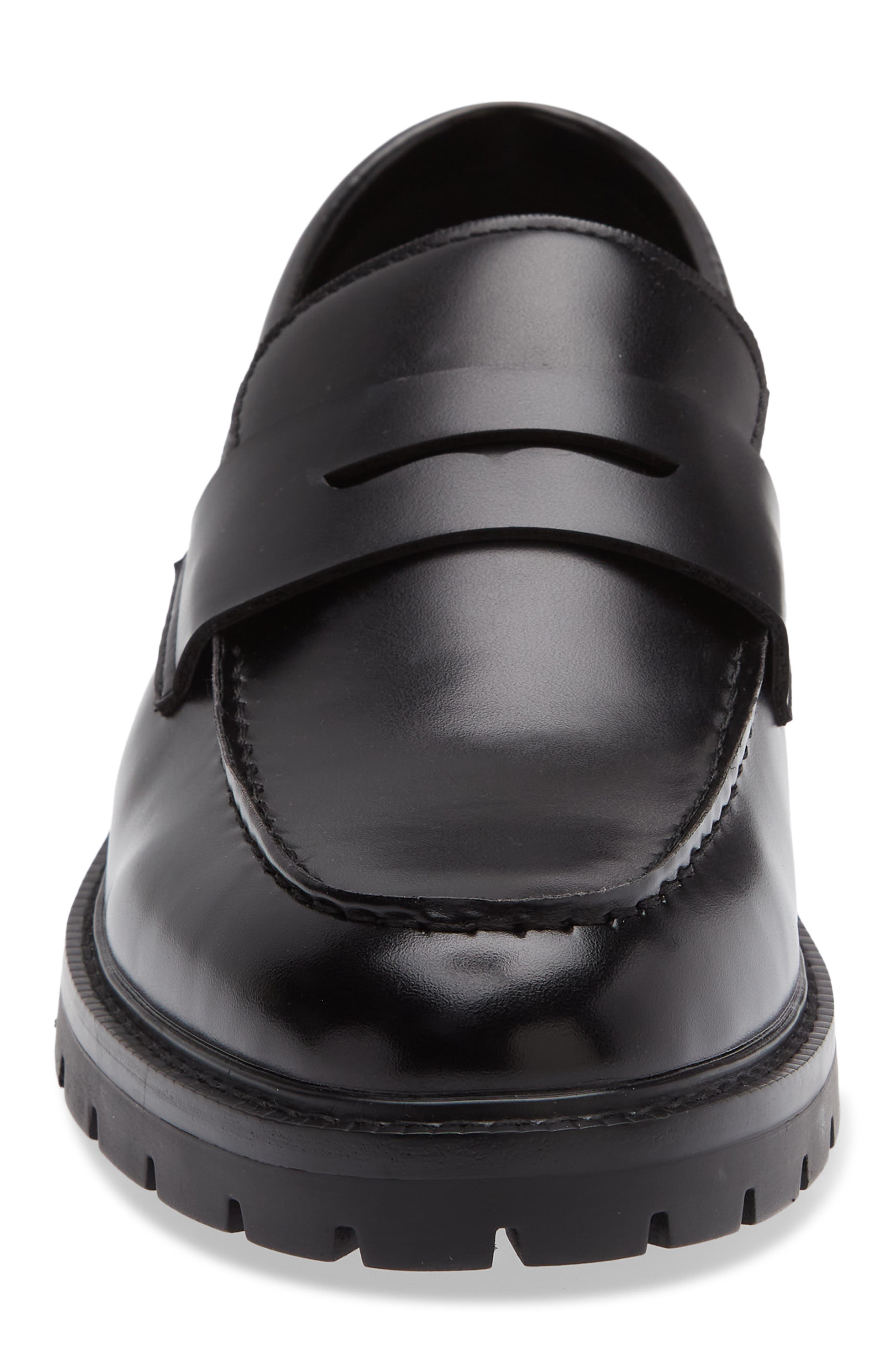Abound Dayton Lug Penny Loafer, Alternate, color, Black