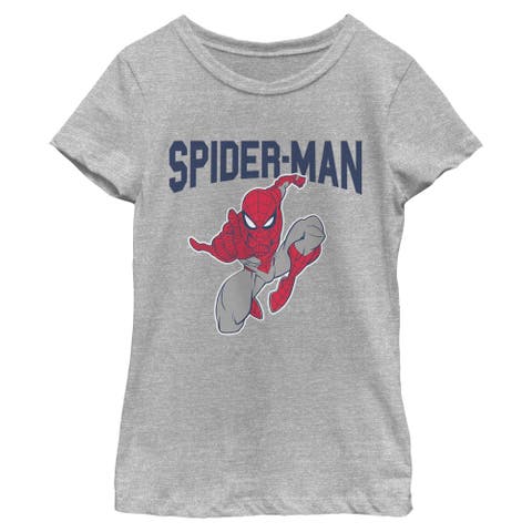 Girls' Spidey Comic Jump Short Sleeve T-shirt