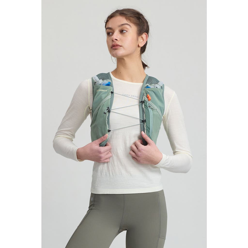 Cozy Zero 100% Merino Lightweight Soft L/s Crew In Beige