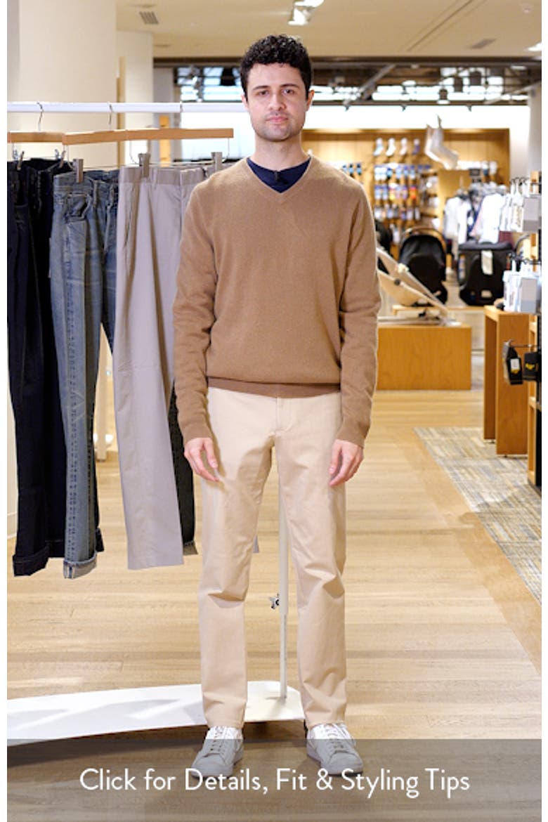 Cashmere V-Neck Sweater video