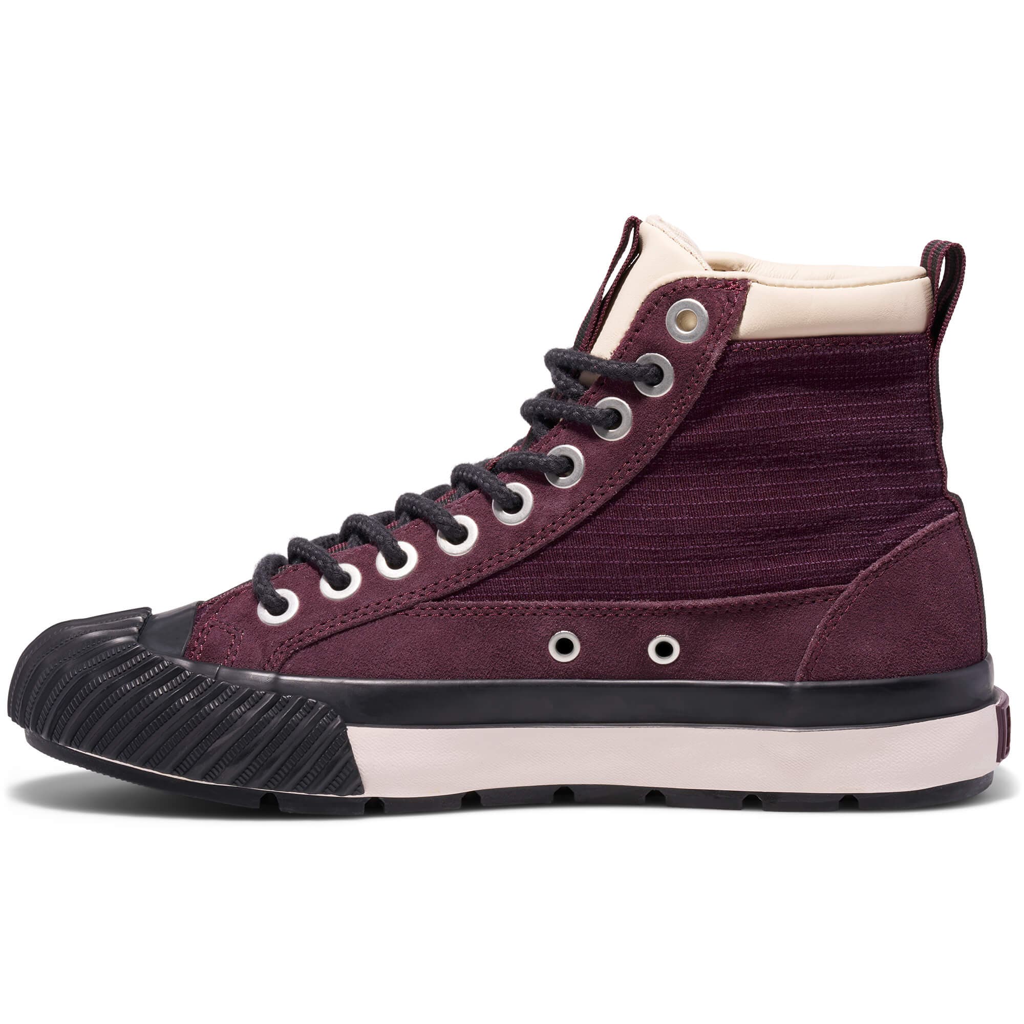 P.F. Flyers Grounder Hiker High-Top Sneaker, Alternate, color, Burgundy