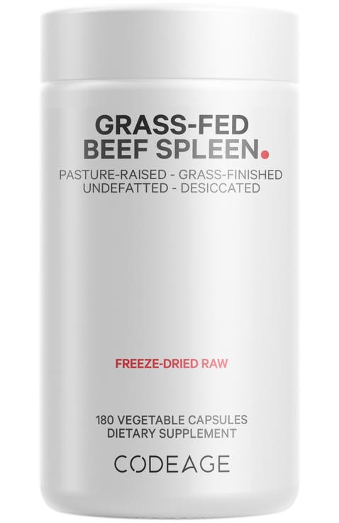 Grass-Fed Beef Spleen Glandular Supplement