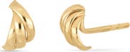 Bony Levy 14k Gold 6mm Trio Stud Earrings