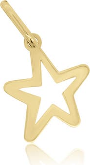 The Lovery Fine Jewelry Gold Loopy Star Charm