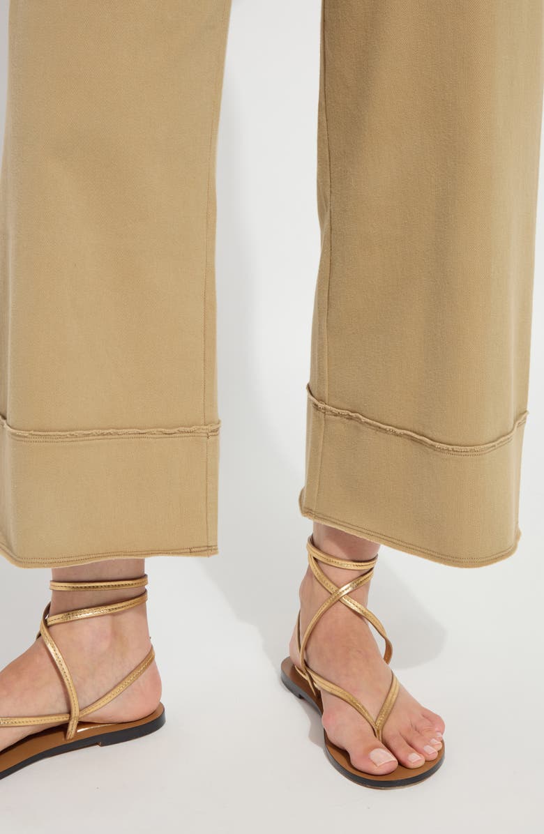 Lysse Margo High Waist Crop Jeans, Alternate, color, Raw Umber