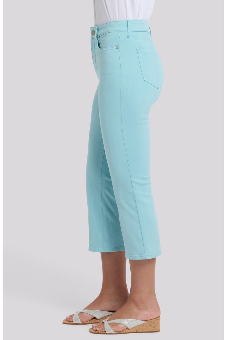 Monica High Waist Crop Kick Flare Jeans, Alternate, color, AQUA HAZE
