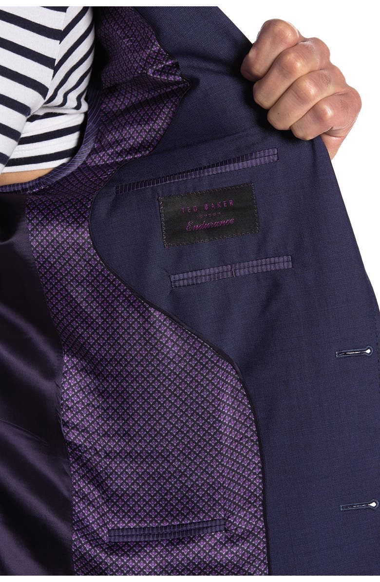 Ted Baker London TED BAKER Jarrow Trim Fit Suit, Alternate, color, 