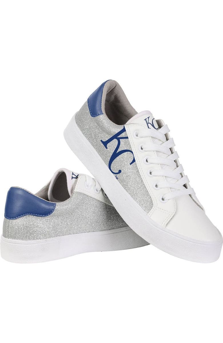 FOCO Women's FOCO Kansas City Royals Glitter Sneakers, Main, color,
