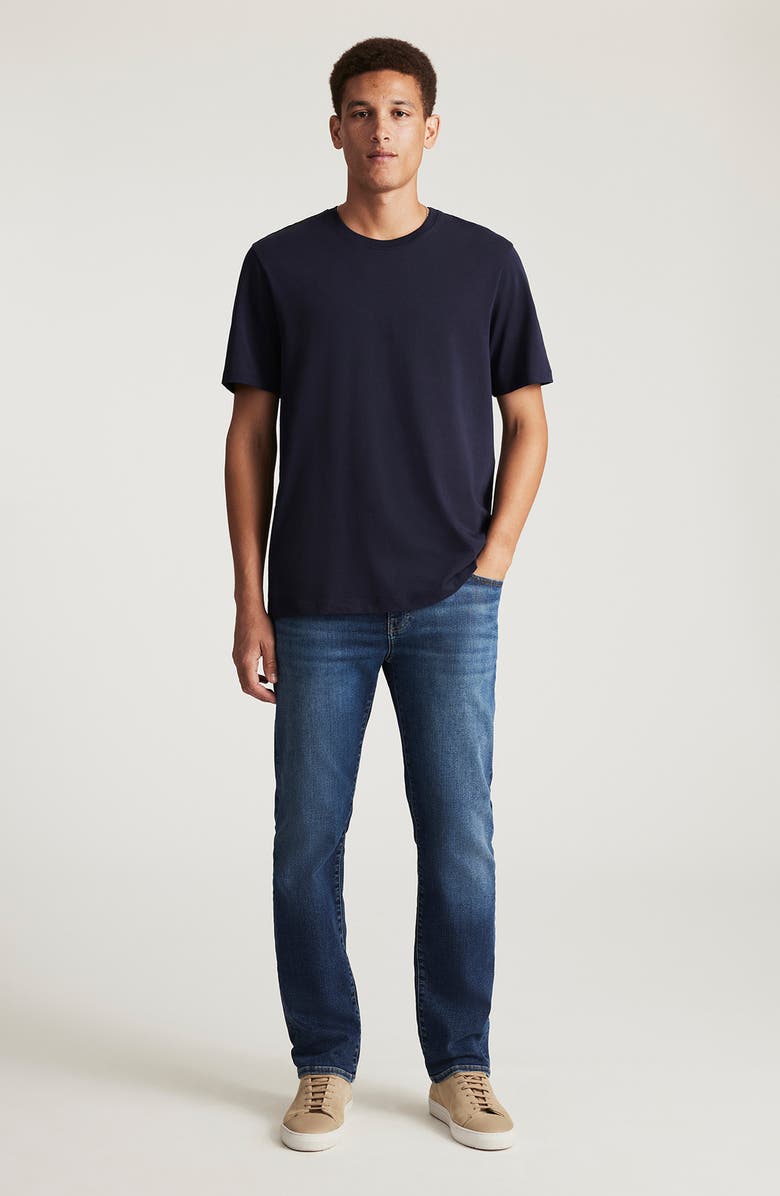 Mavi Jeans Cotton Crewneck T-Shirt, Alternate, color, Baritone Blue