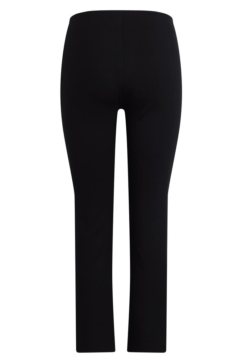 The Maternity Favorite Ponte Cigarette Pants, Alternate, color, BLACK