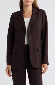 Anne Klein Three Button Blazer