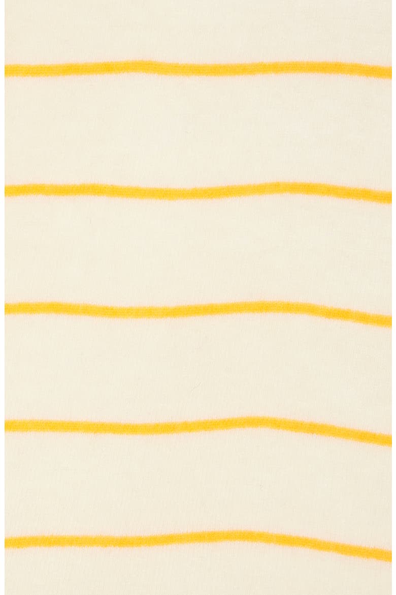 Striped Wool Blend Scarf, Alternate, color, SNOW WHITE/ SAFFRON