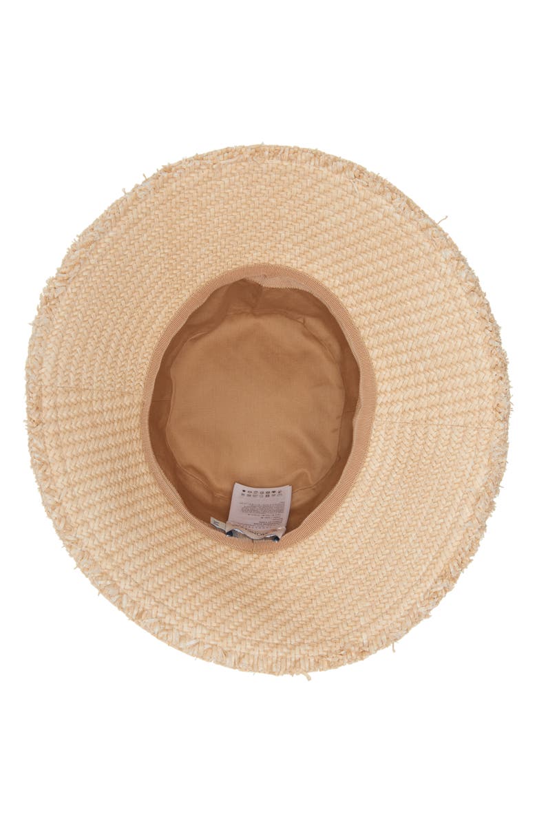 Moncler Archivio DNA Raffia Bucket Hat, Alternate, color, 