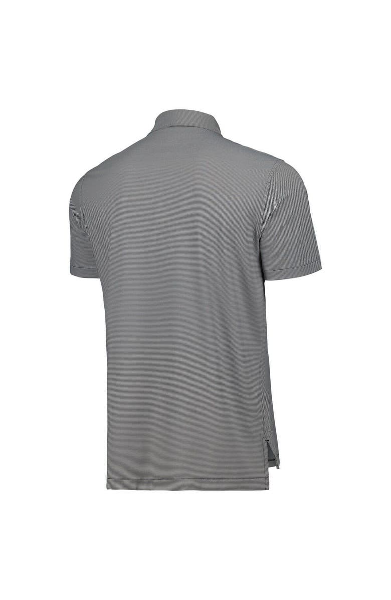 Peter Millar Men's Peter Millar Black Maryland Terrapins Jubilee Striped Performance Jersey Polo, Alternate, color,