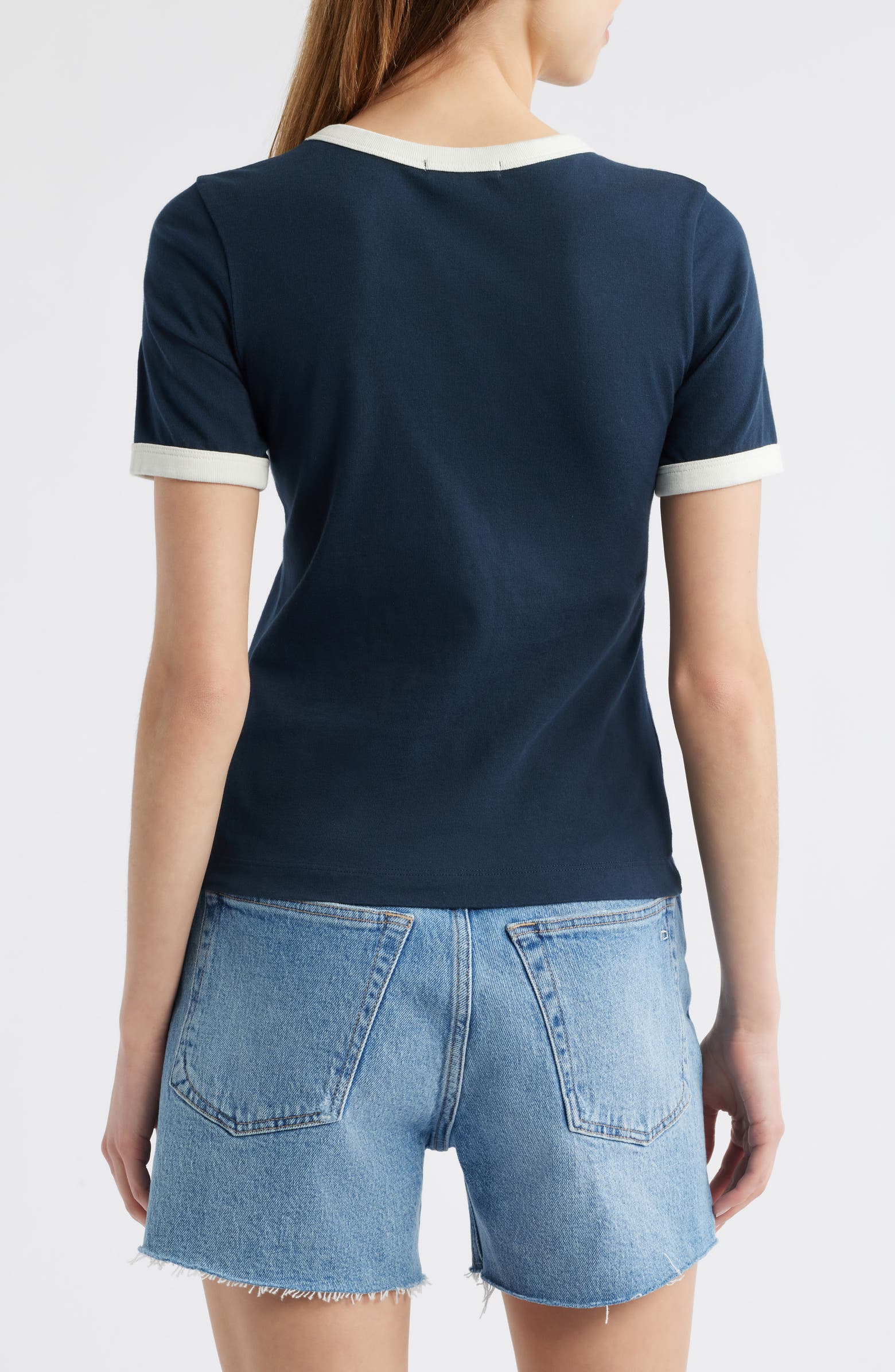 rag & bone New York Cotton Graphic Ringer T-Shirt | Nordstromrack