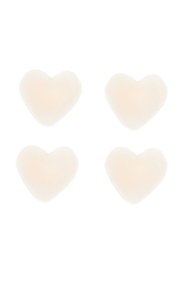 BRAZA Silicone Gel Hearts, Main, color,