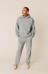 Ocio Men's Organic Cotton Teddy Oversized Hoodie