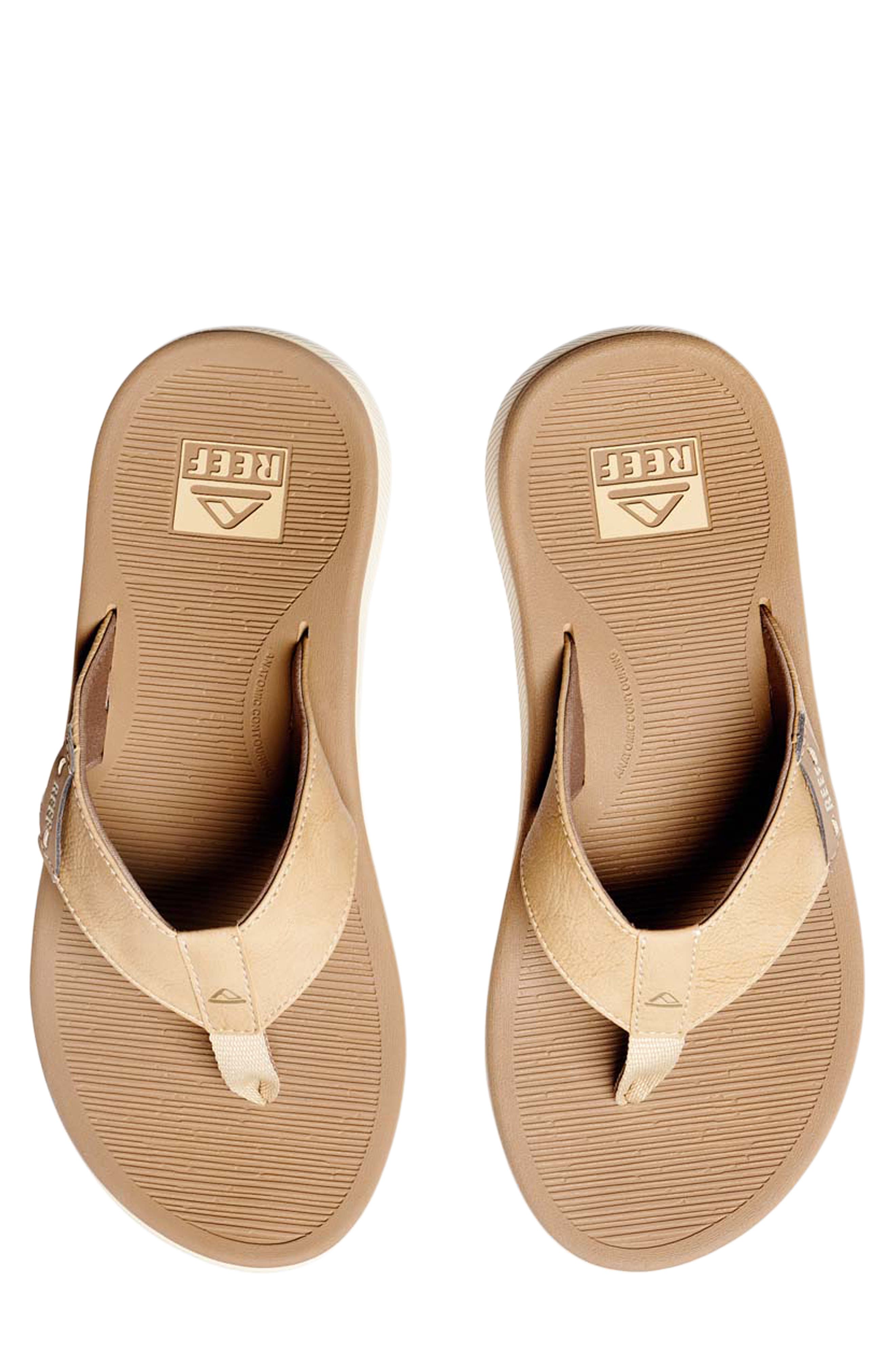 Santa Ana Flip Flop, Alternate, color, TAN