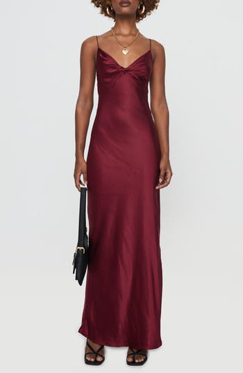Decadent Strapless Mesh Maxi Dress
