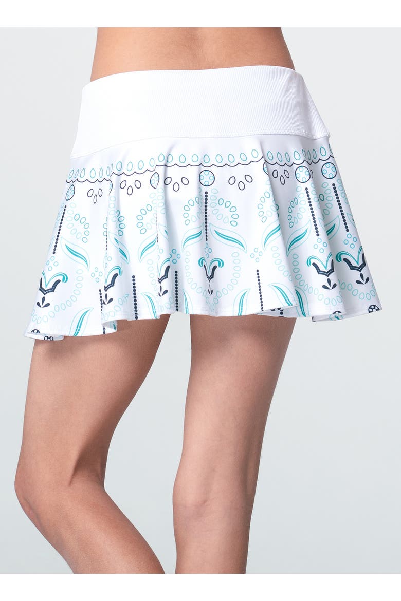 Eyelet You Win Skirt Youth, Alternate, color, White