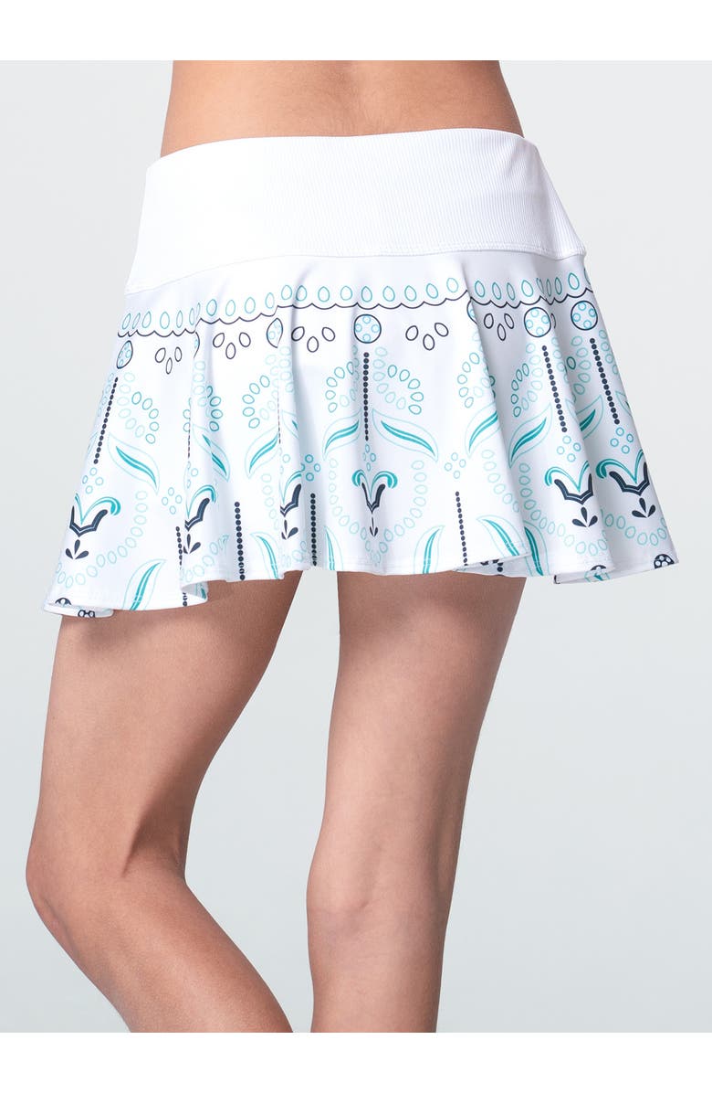 Lucky in Love Eyelet You Win Skirt, Alternate, color, White