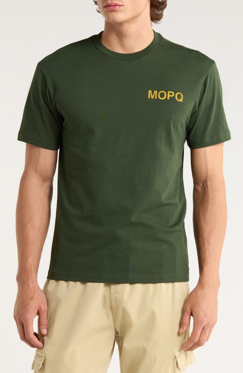 Museum of Peace & Quiet Castelli Cotton Graphic T-Shirt, Main, color, Forest