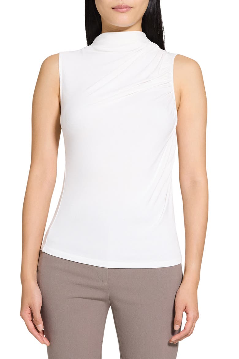 Cowl Neck Shell, Main, color, IVORY