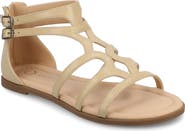 Journee Collection Genneva Cage Sandal - Extra Wide Width Available