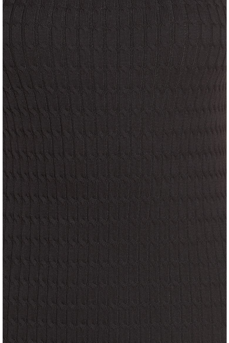 Sleeveless Turtleneck Dress, Alternate, color, BLACK