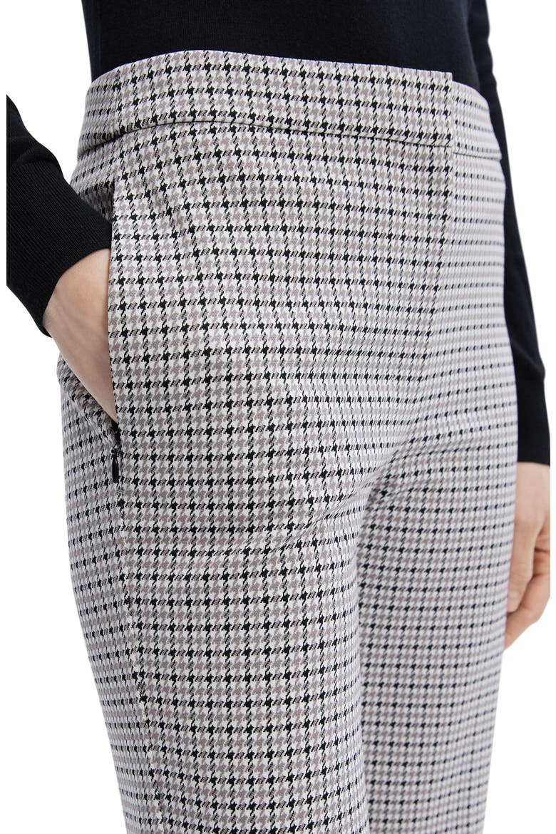 Houndstooth Crop Pants, Alternate, color, CINDER MULTI