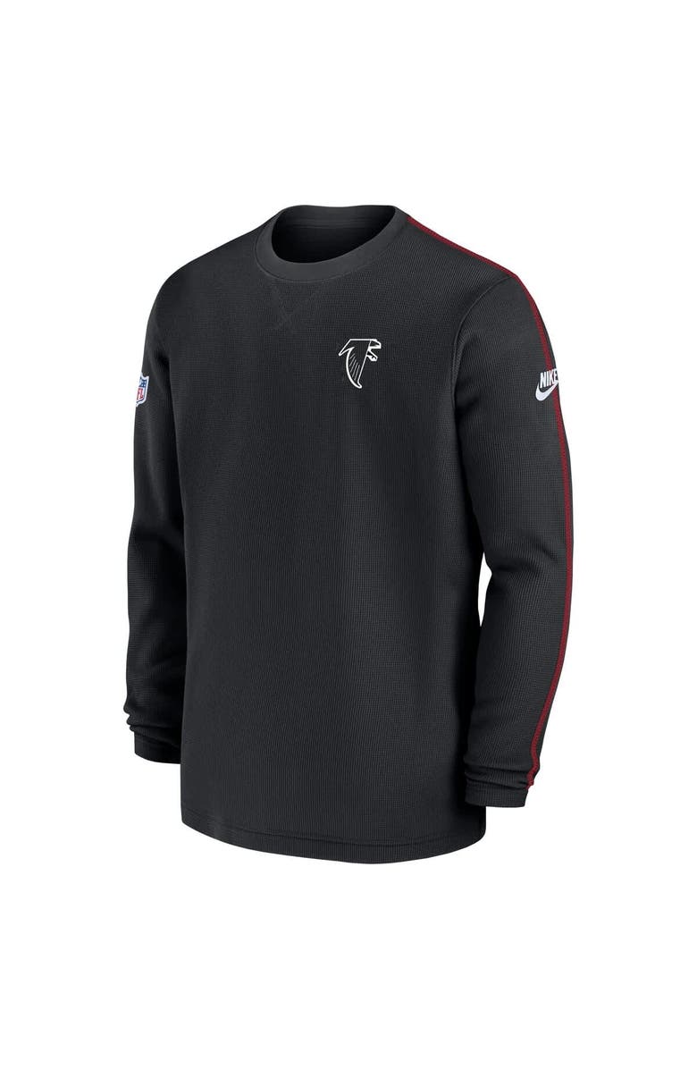 Nike Men's Nike Black Atlanta Falcons Alternate Logo Coach Long Sleeve Top, Alternate, color, Black