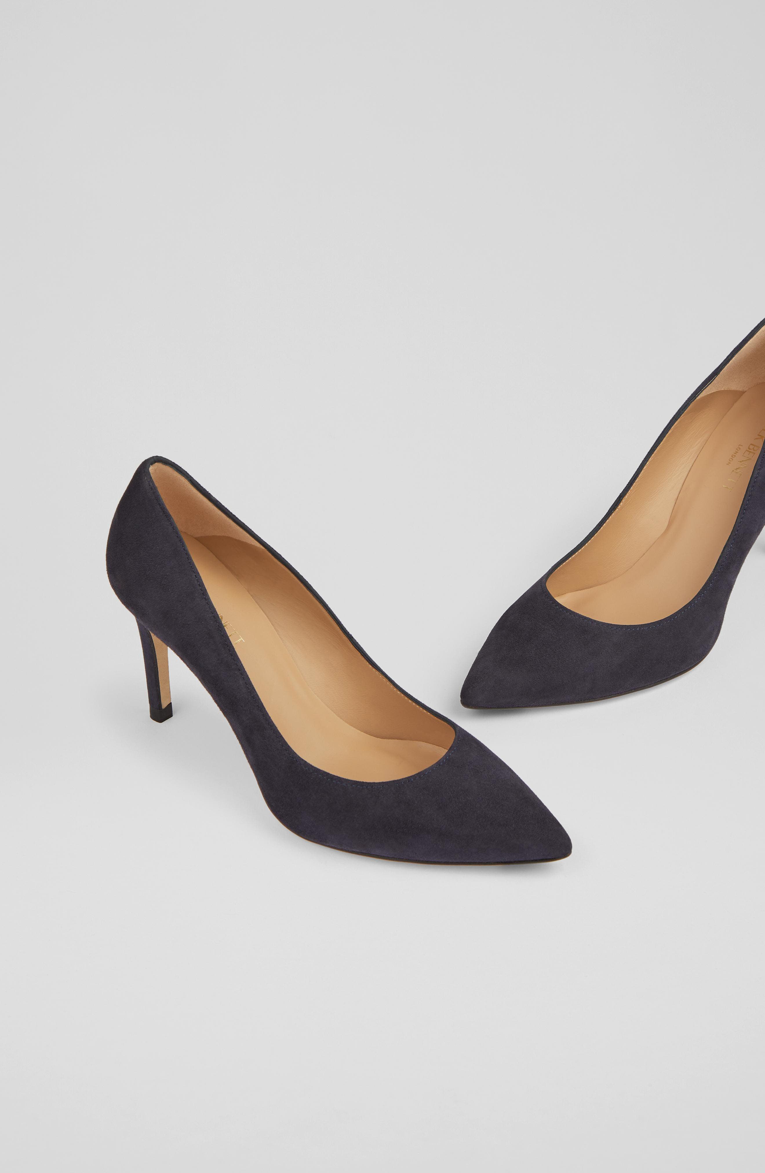 Fern Pointed Toe Pump, Alternate, color, NAVY