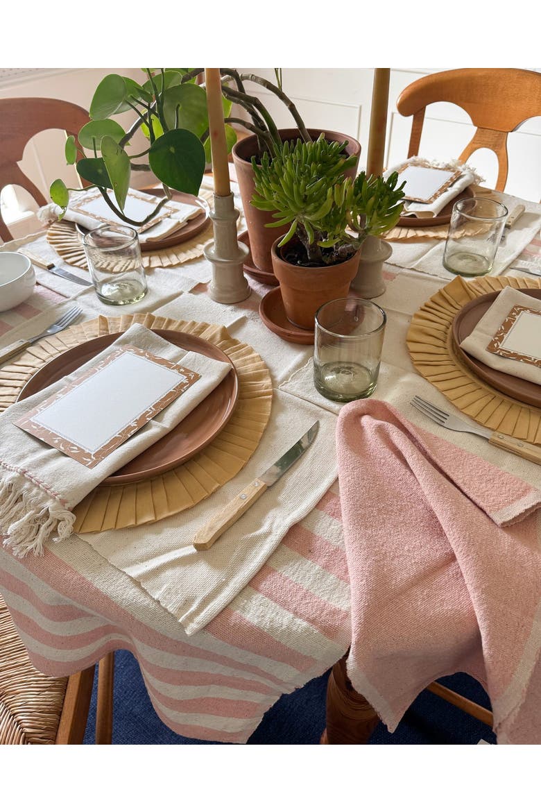 Hand Towel, Alternate, color, Blush