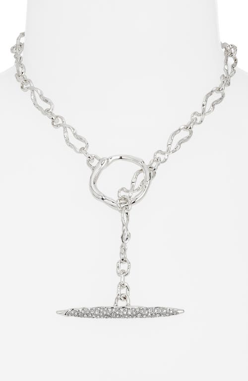 ALEXIS BITTAR ALEXIS BITTAR SOLANALES CRYSTAL TOGGLE PENDANT NECKLACE 
