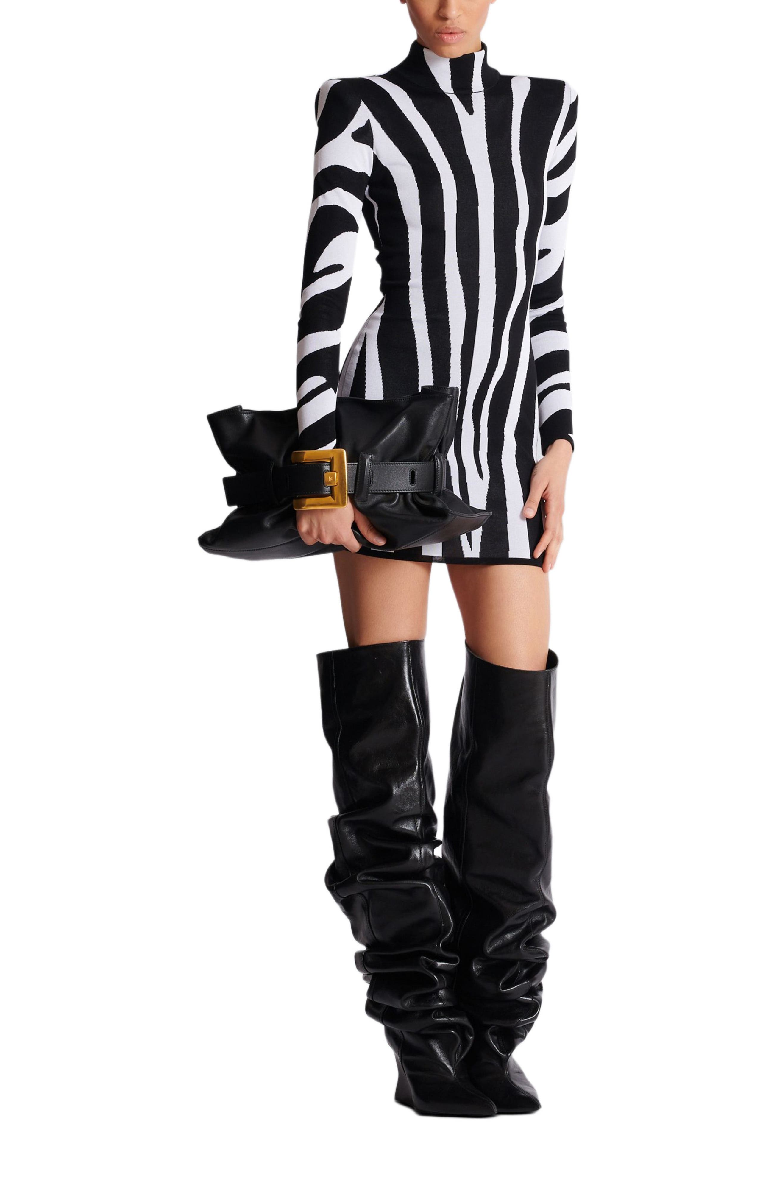 Balmain Medium Anthem Bag In Leather, Alternate, color, 