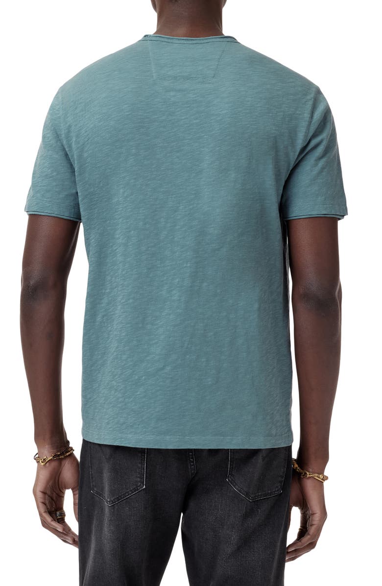 John Varvatos Miles Slub Organic Cotton V-Neck T-Shirt, Alternate, color, 