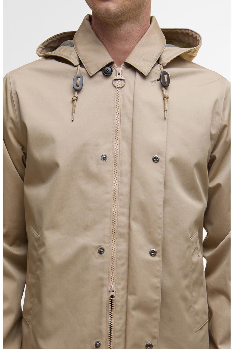 Lorig Waterproof Raincoat, Alternate, color, WASHED STONE
