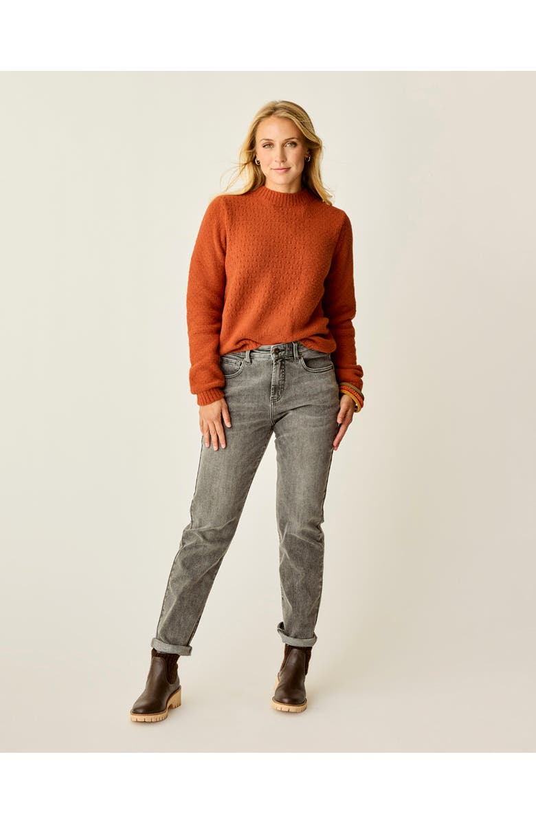 Carve Designs Monroe Stitched Sweater, Main, color, Copper