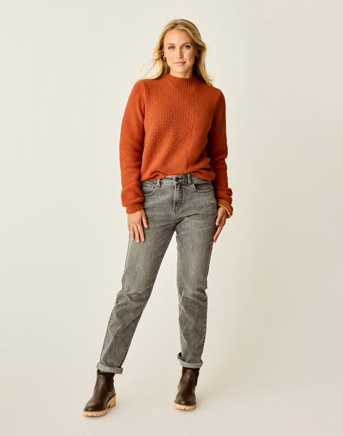 Carve Designs Monroe Stitched Sweater In Brown