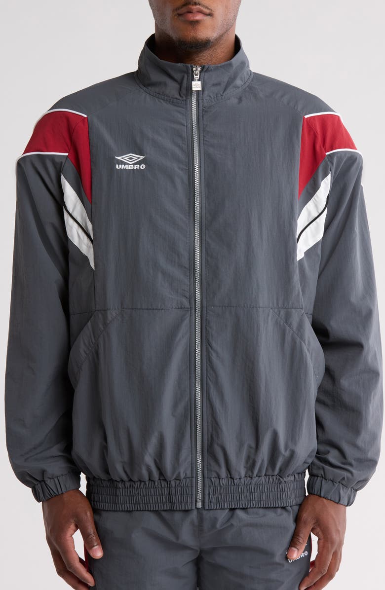 Umbro Relaxed Nylon Track Jacket, Alternate, color,