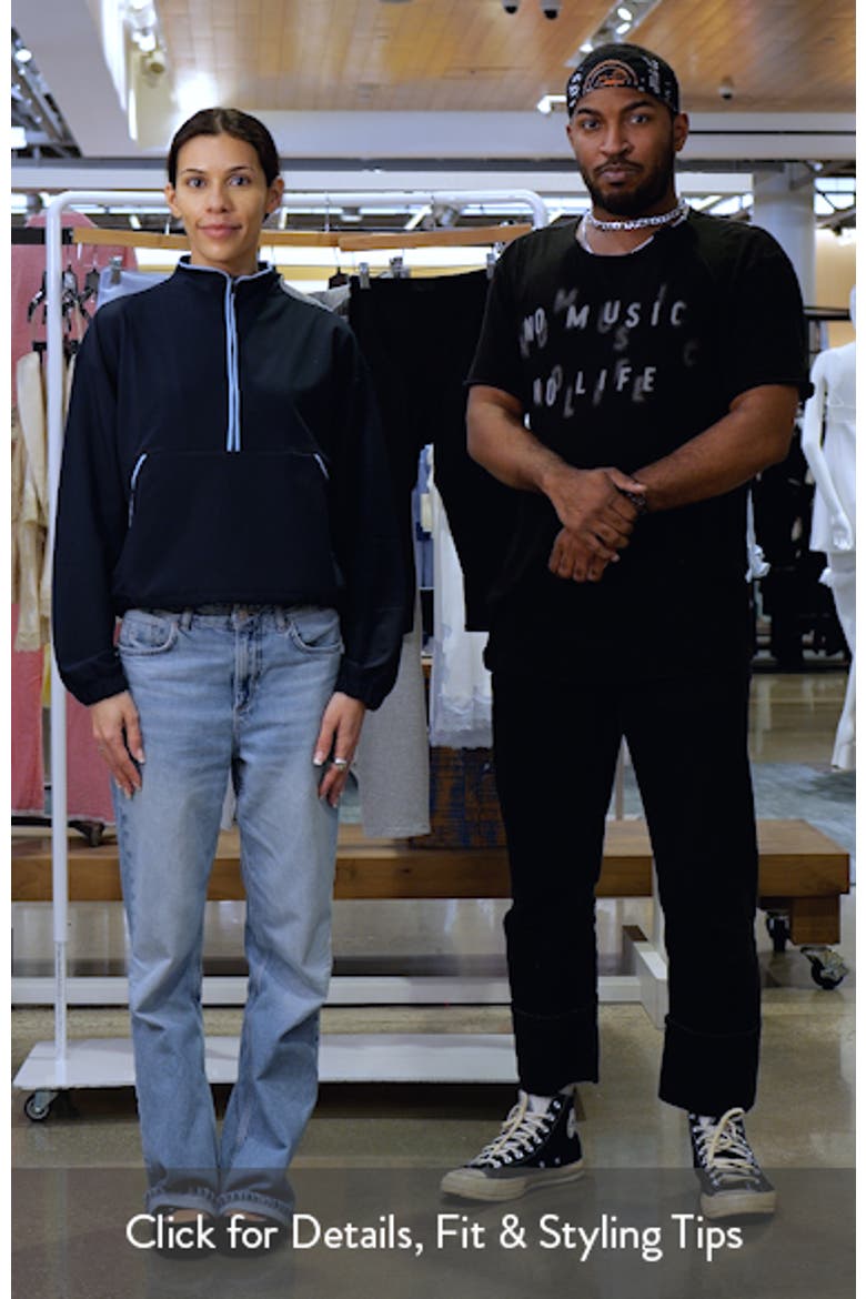 Piped Half Zip Pullover video