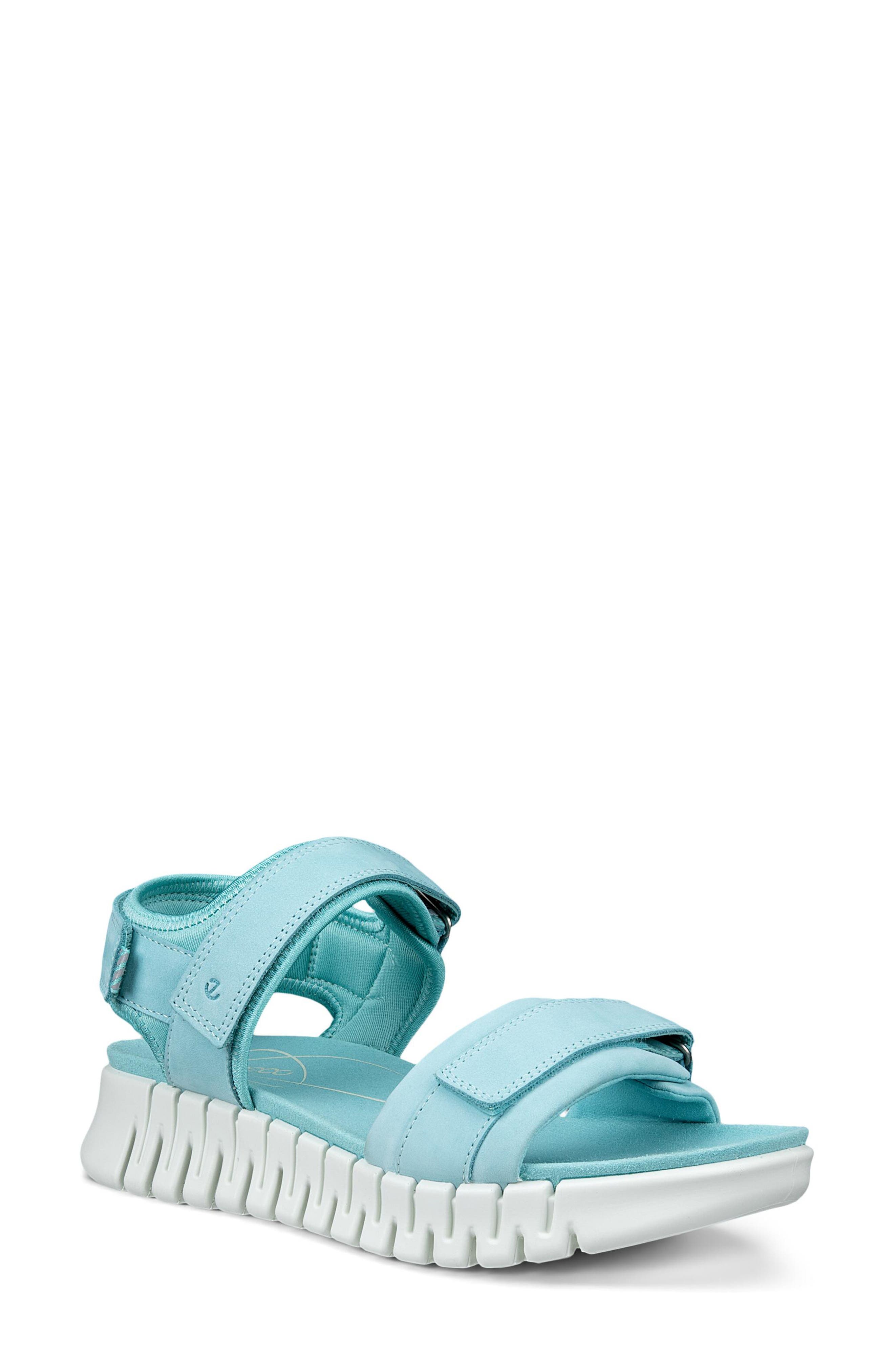 ECCO Gruuv Sol Sandal, Main, color, Aquatic