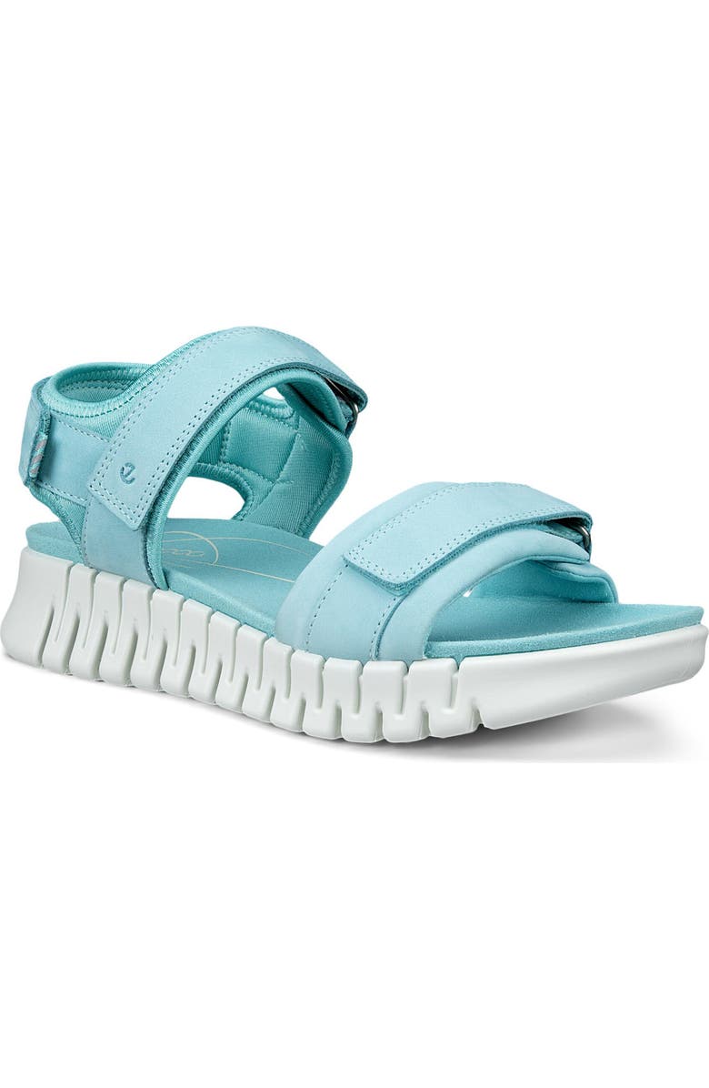 ECCO Gruuv Sol Sandal, Main, color, Aquatic