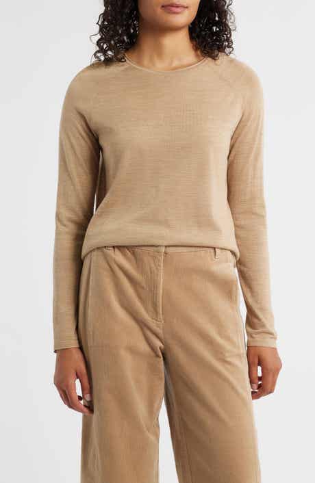 Eileen Fisher Crewneck Wool Sweater