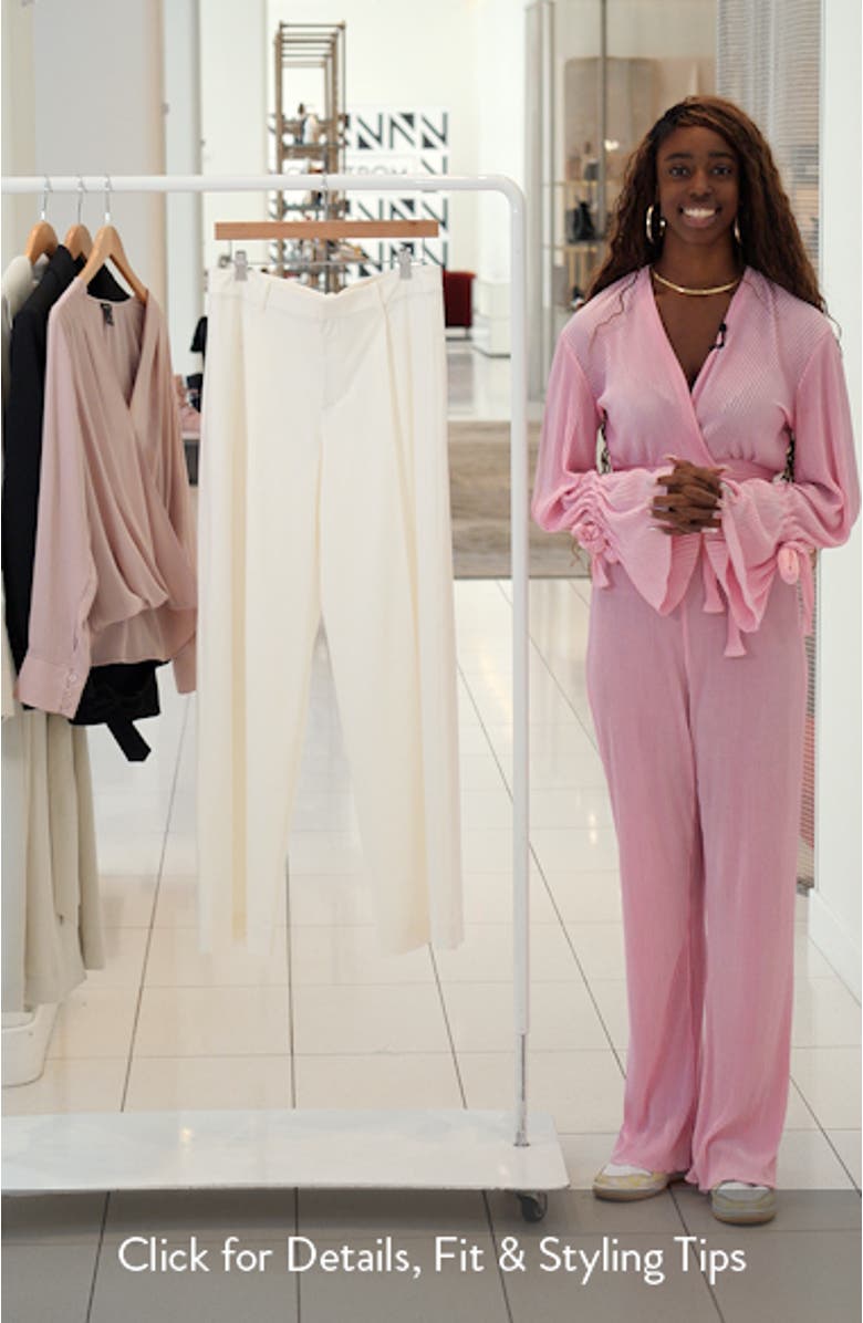 Relaxed Fit Wide Leg Pants, sales video thumbnail