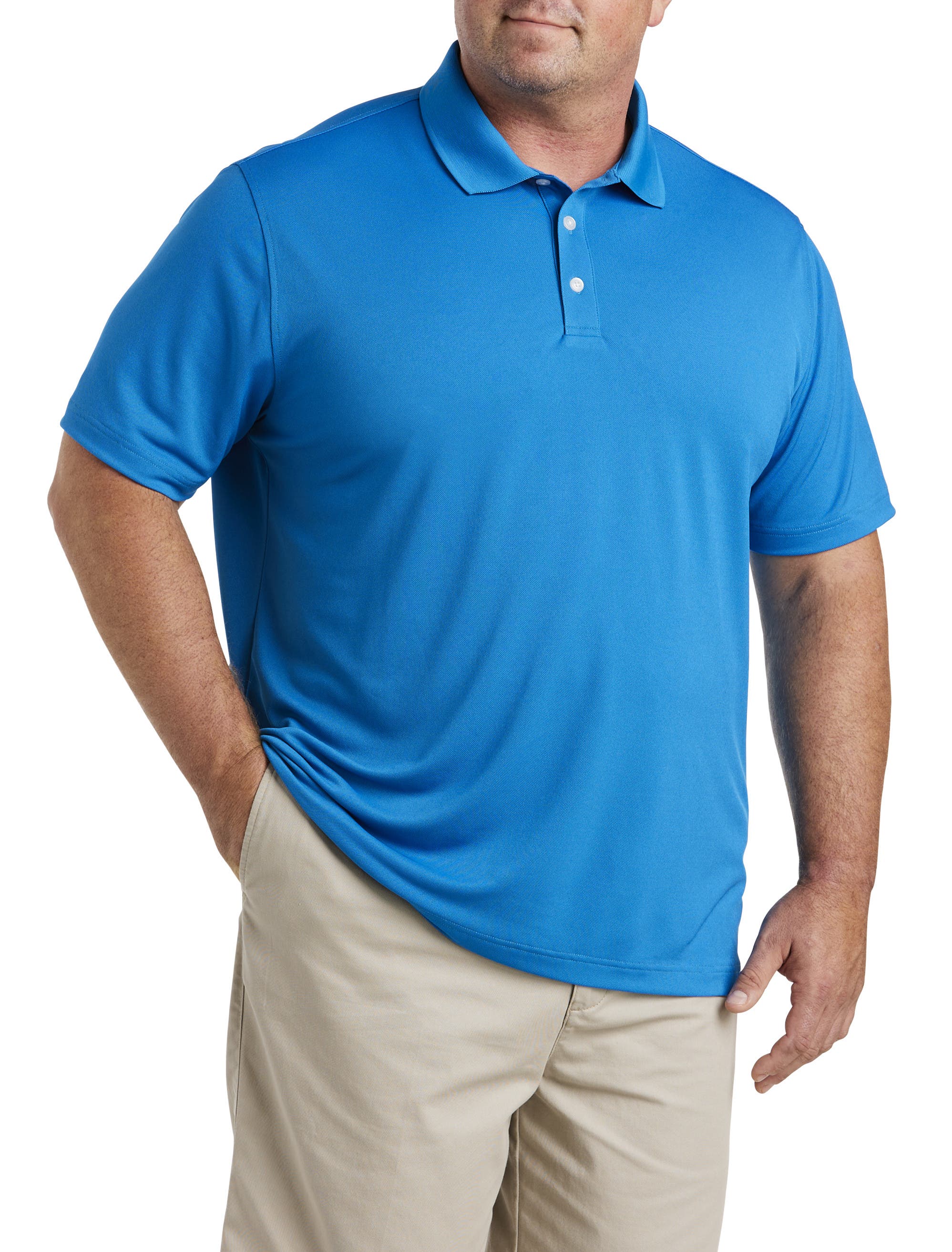 Big & Tall Solid Golf Polo Shirt - image 5