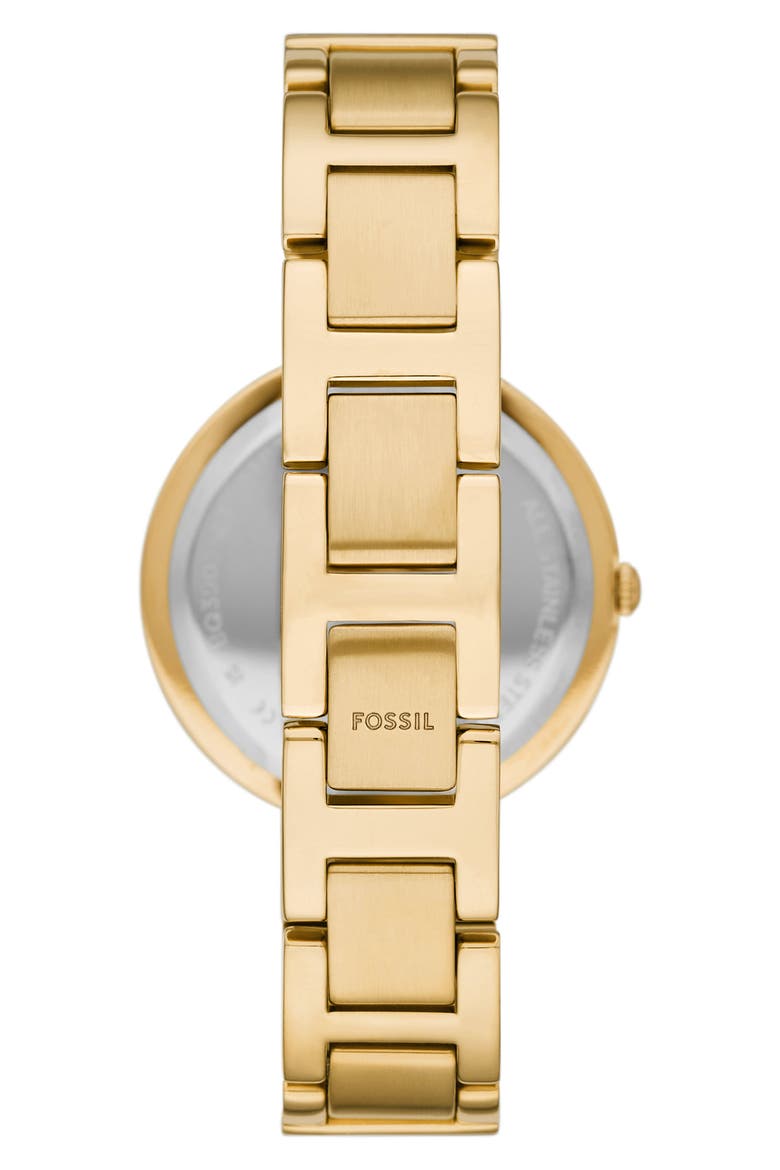 Karli Three-Hand Quartz Bracelet Watch & Bracelet Set, Alternate, color, GOLD
